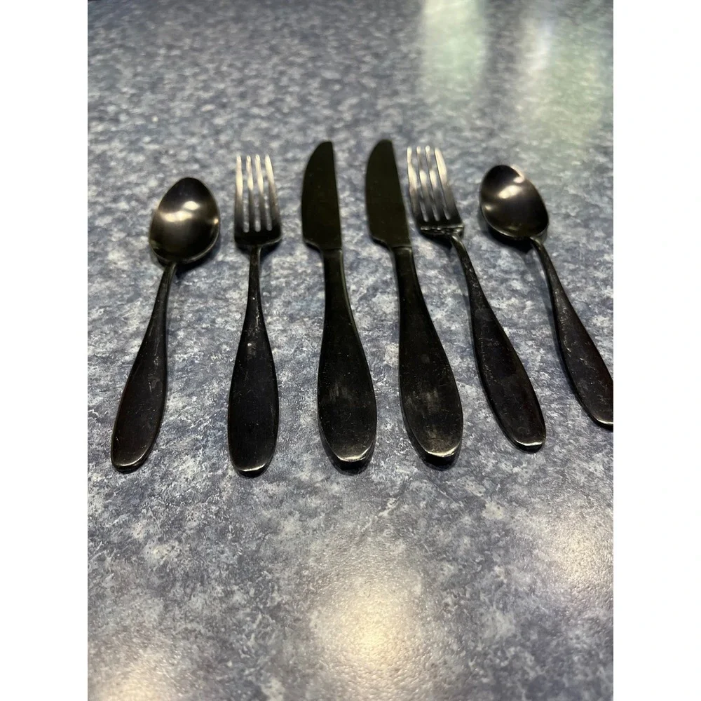 Ornative black stainless
